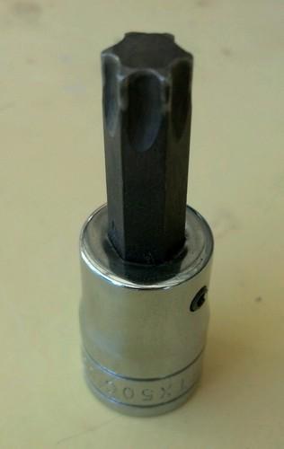 Snap on tools ftx50c torx socket 3/8" drive #50 bit.  very nice condition.
