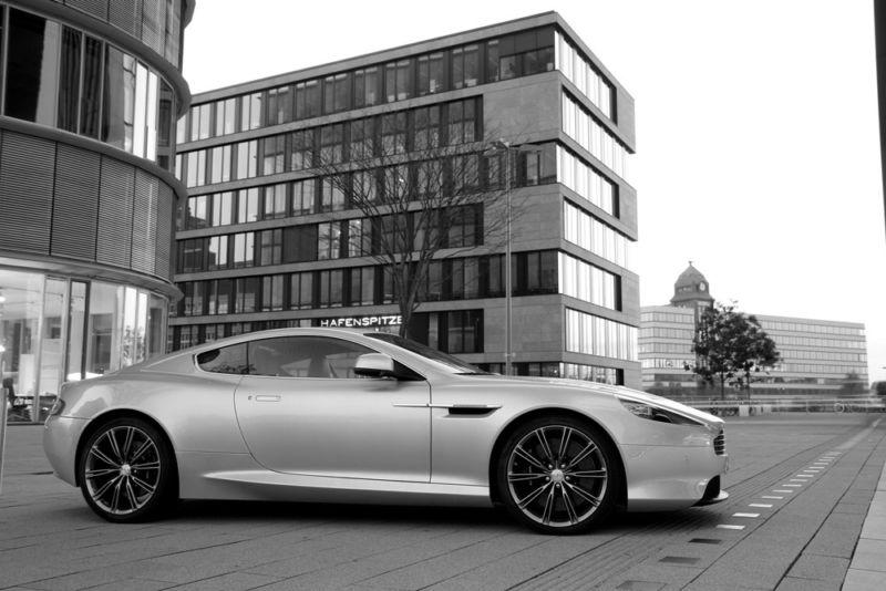 Aston martin virage hd b&w poster super car print multiple sizes available