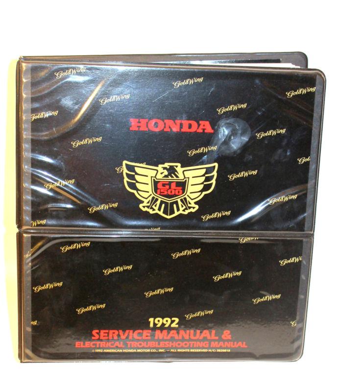 Honda gl 1500 goldwing 1992 motorcycle service repair & electrical ts manual