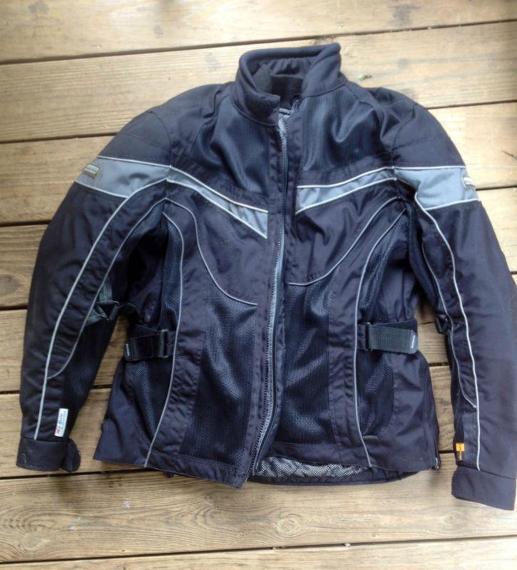 Olympia airglide mesh 3 season motorcycle jacket size medium