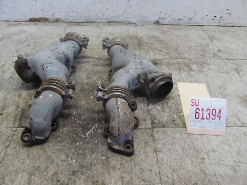 92 93 mercedes 400e 4.2l 8cyl engine motor left right exhaust manifold oem