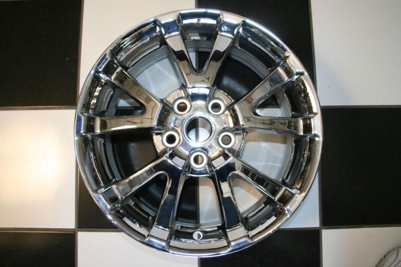 Chevrolet equinox 2007-2009 factory oem 17" chrome wheel / rim 5275 #2 (single)