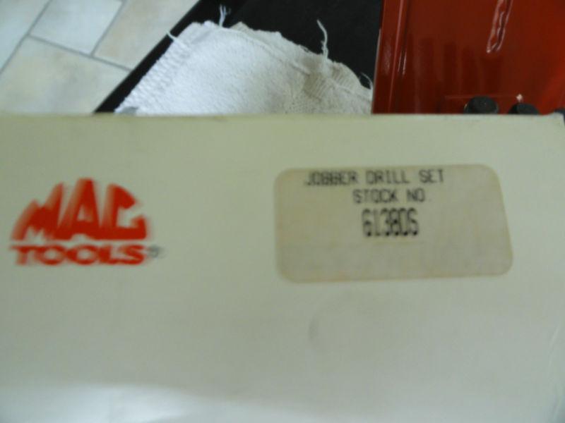 MAC TOOL  29 Piece  Metal Index Drill Bit Set, US $110.00, image 2