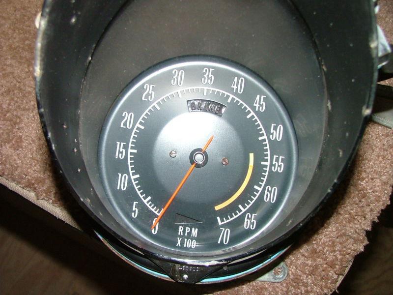 1972 to 1974 corvette tachometer 