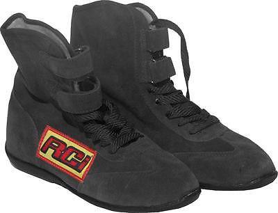 Rci racing driving shoes high-top black men's size 9 pair 9030d