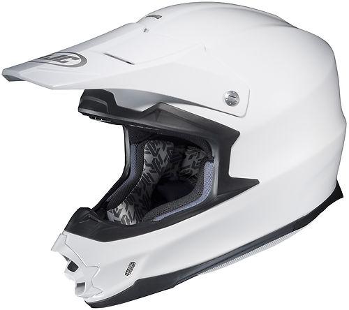 Hjc fg-x 2014 solid mx/offroad helmet white