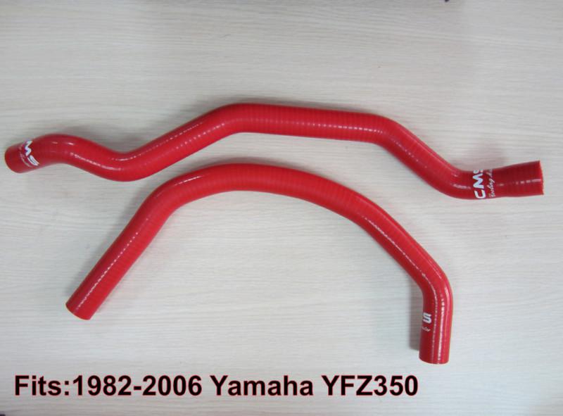 Yamaha 82-06 banshee yfz350 yfz 350 radiator silicone red hose atv kits