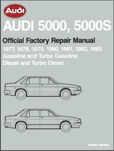Audi 5000, 5000s official factory repair manual 1977-1983