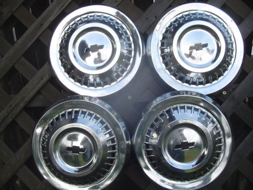 Chevrolet chevy impala beliar nomad dogdish wheel covers hubcaps center caps