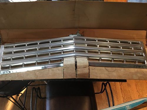 1962 chevrolet bel air nos (grill,upper grill molding)  &amp; repro. grill teeth