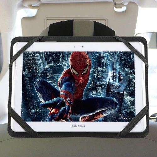 Pu car seat headrest mount holder strap case for 10 inch tablets epad 9.7 ipad 1
