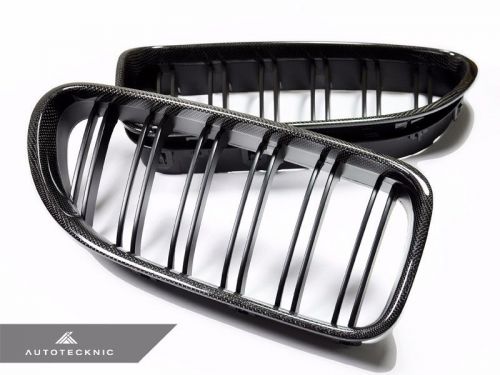 Full replacement carbon fiber front grille - bmw f06 f12 f13 m6 640i 650i