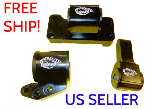 Nyppd engine mount kit 5 sp 3 piece mitsubishi evolution 7-9 01 02 03 04 05 06 r