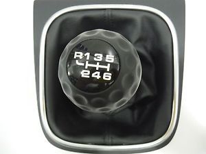 1k0064285g 6 speed golf ball shift knob with leather boot