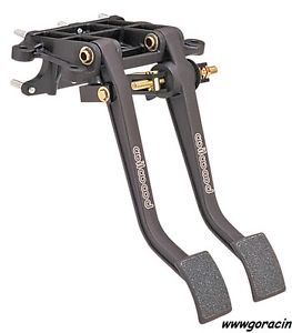 Wilwood swing mount brake &amp; clutch aluminum pedal assembly,6.25 to 1 ratio  f2