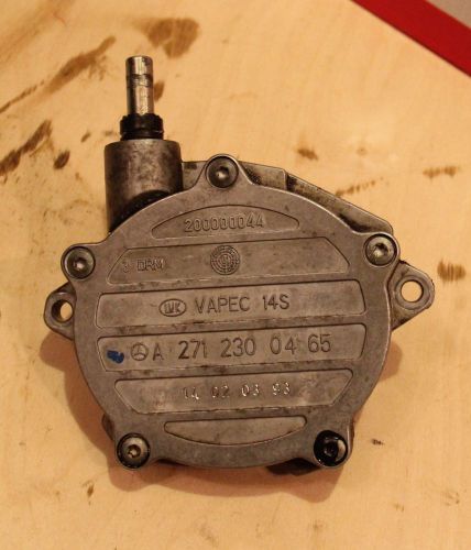 03-05 mercedes c230 vacuum pump and two camshaft adjuster magnets oem