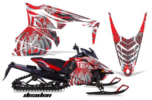 Yamaha viper graphic sticker kit amr racing snowmobile sled wrap decal 13-14 ded