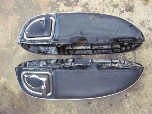 Original 55 56 chevrolet chevy 2 door sedan rear arm rests w/ ashtrays 1955 1956