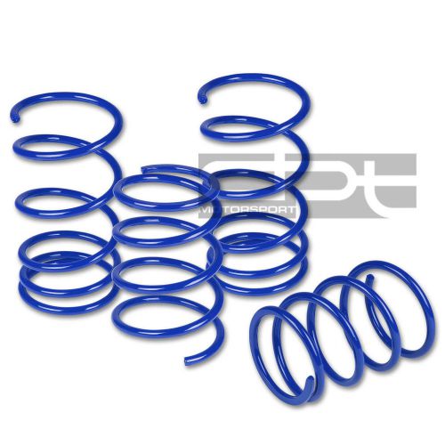 For impreza wrx gd gg blue suspension lowering springs front/rear 280/230 lbs