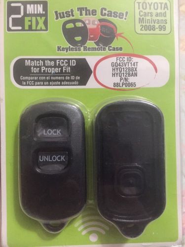 Keyless remote case replacement - dorman# 13631 fits many toyota cars 1999-08