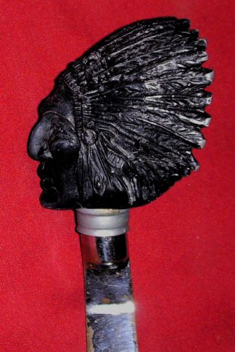 Old bakelite?? indian head shift knob indian chief scout dispatch beer tap?