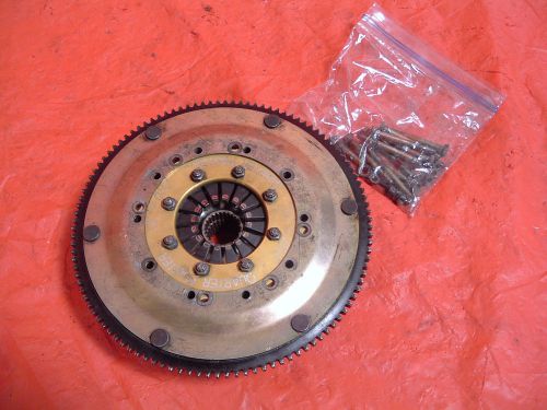 Quarter master 4.5&#034; pro series clutch 3 disk w ring gear chevy sbc triple 4 1/2&#034;