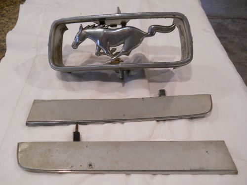 1967 vintage  mustang oem  grill kit,includes wings.pony and corrall