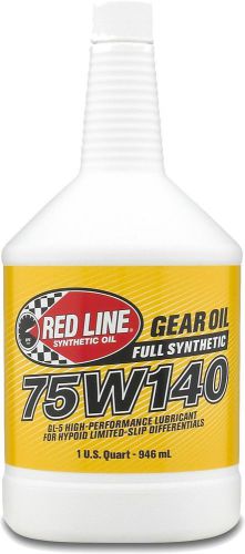 Red line 75w140 gl-5 gear oil 1 qt