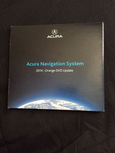 Acura rl, tl, mdx, tsx 2014 dvd map update (read description)