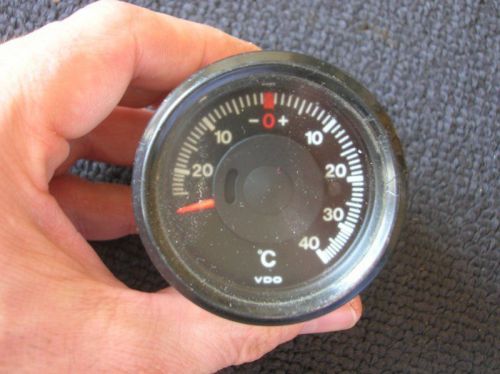 Dash board thermometer thermo vdo porsche 911 912 914 bmw 2002 02 ... vintage
