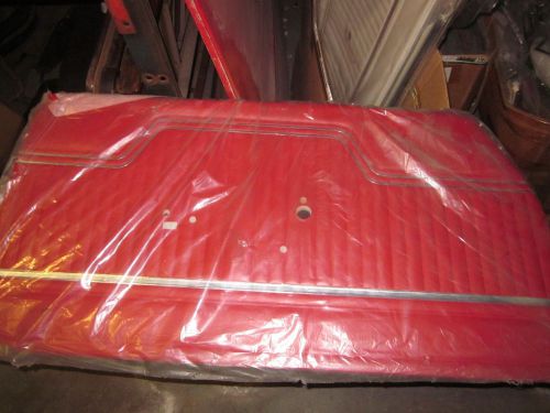 70-72 chevelle red front non-assembled door panels