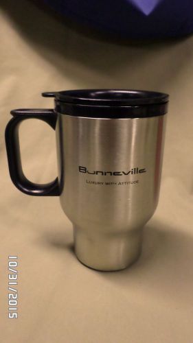 1084m vtg gm pontiac bonneville 18-8 stainless steel travel mug very nice !!