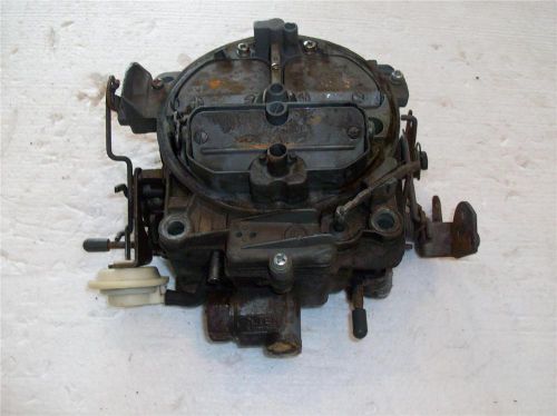 1970 original quadrajet carburetor # 7040201, dtd 2309