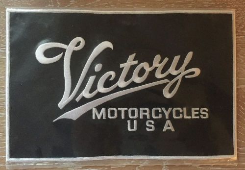 Victory motorcycle patch (black)