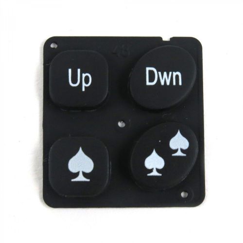 Up/down remote button pad with spadesblack remote start opener replacement