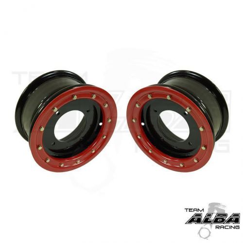 Trx 450r, 400ex 300ex  front wheels  beadlock  10x5  3+2  4/144  alba racing b/r