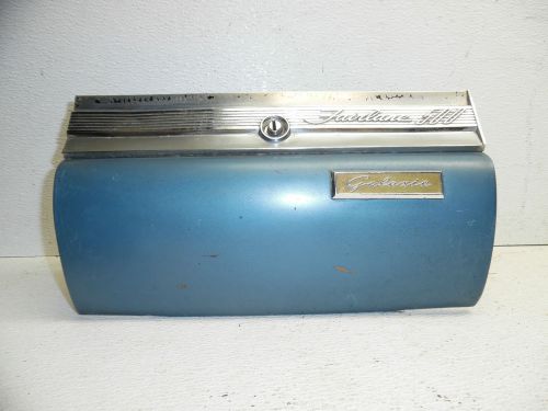 59 ford fairlane galaxie 500 dash glove box door lid cover trim molding moulding