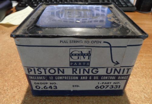 1941 to 1949 original gm chevy piston ring set