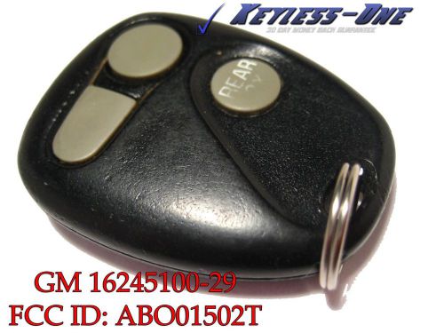 96-02 chevy camaro keyless entry remote oem 3 button 16245100-29  abo1502t