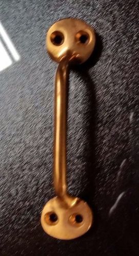 Polished bronze handle 4&#034; 2840b
