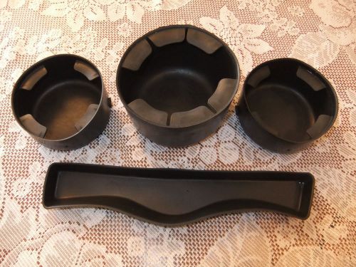02 07 chevy trailblazer cup holders and coin *oem* 2002-2007