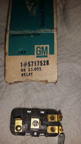 Nos oem 1961-1975 gm 5717528 power seat relay buick cadillac chevy olds pontiac