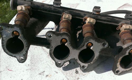Vw mk3 2.0 aba jetta golf lower intake manifold fuel rail &amp; bolts 1994-1998