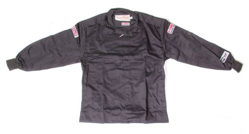 G-force black medium single layer gf125 driving jacket p/n 4126medbk