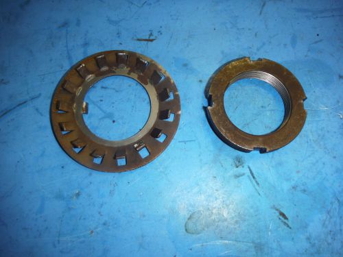 Sm465 , 465 chevrolet 4 speed jam nut and lock washer for mainshaft gm 00335366