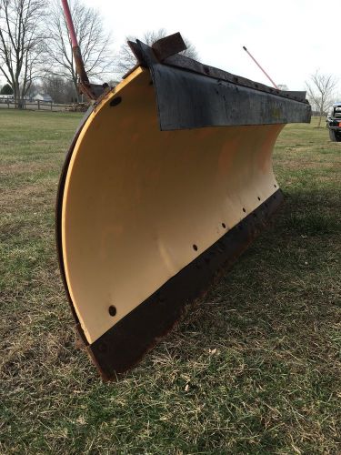 8&#039;6&#034; meyer poly snowplow fits: gm ford dodge