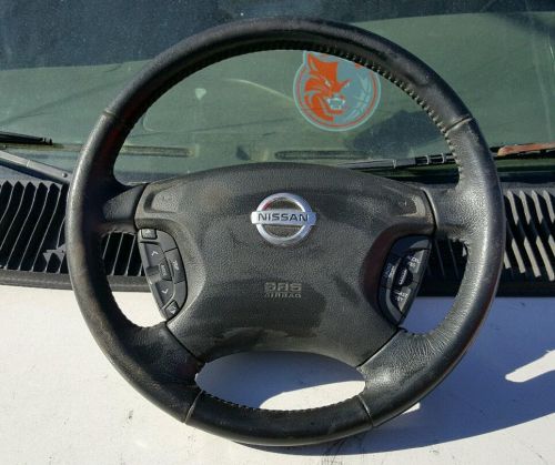 2002 03 04 nissan altima 3.5l at steering wheel complete