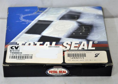 Total seal 500044 diamond finish anti-friction coated top ring 4.180 moly face