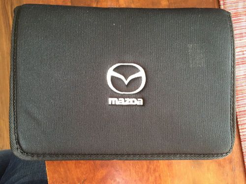 2007 mazda 3 owners manual with case