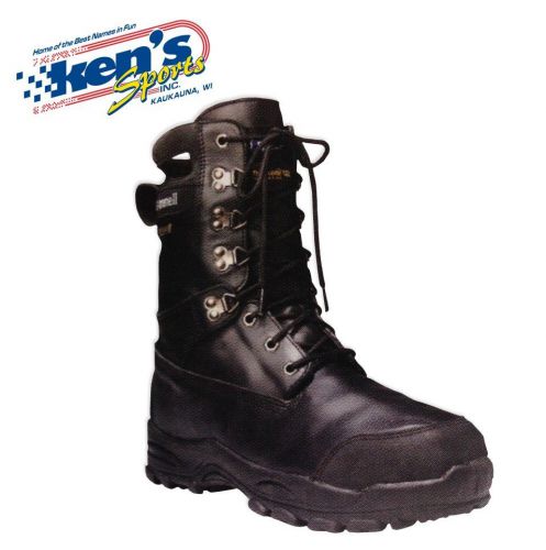 Polaris black leather xtreme iii winter snowmobile boots 2869115_